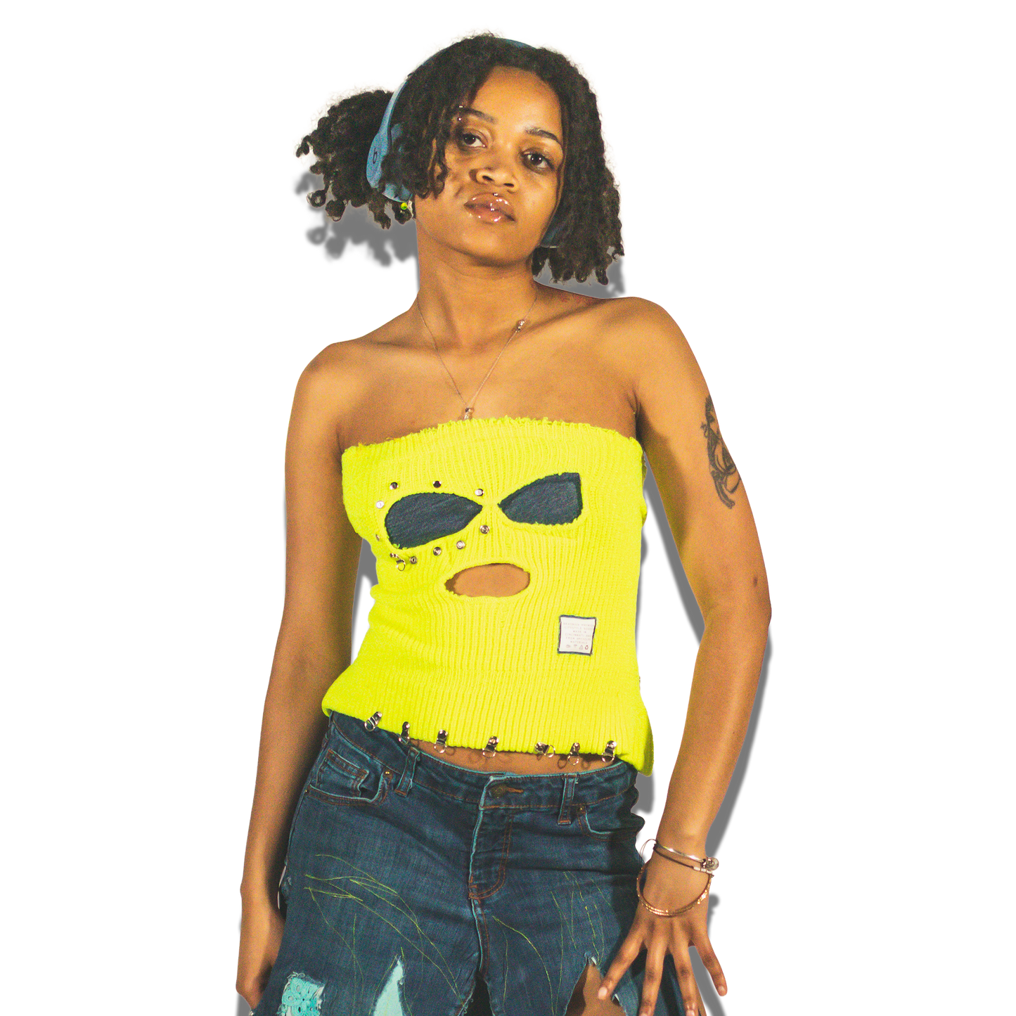 "Goonie" Skimask Tube Top