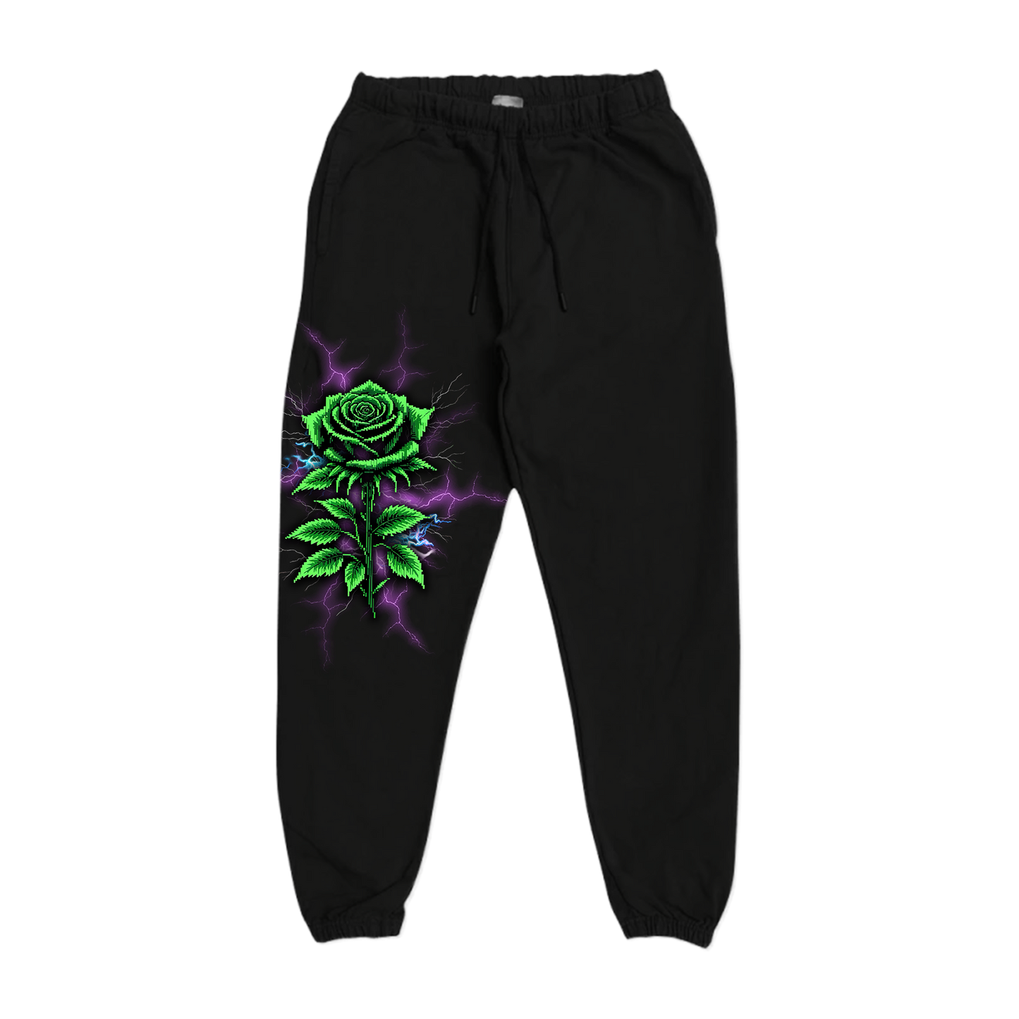 "8bit Rose" Sweatpants