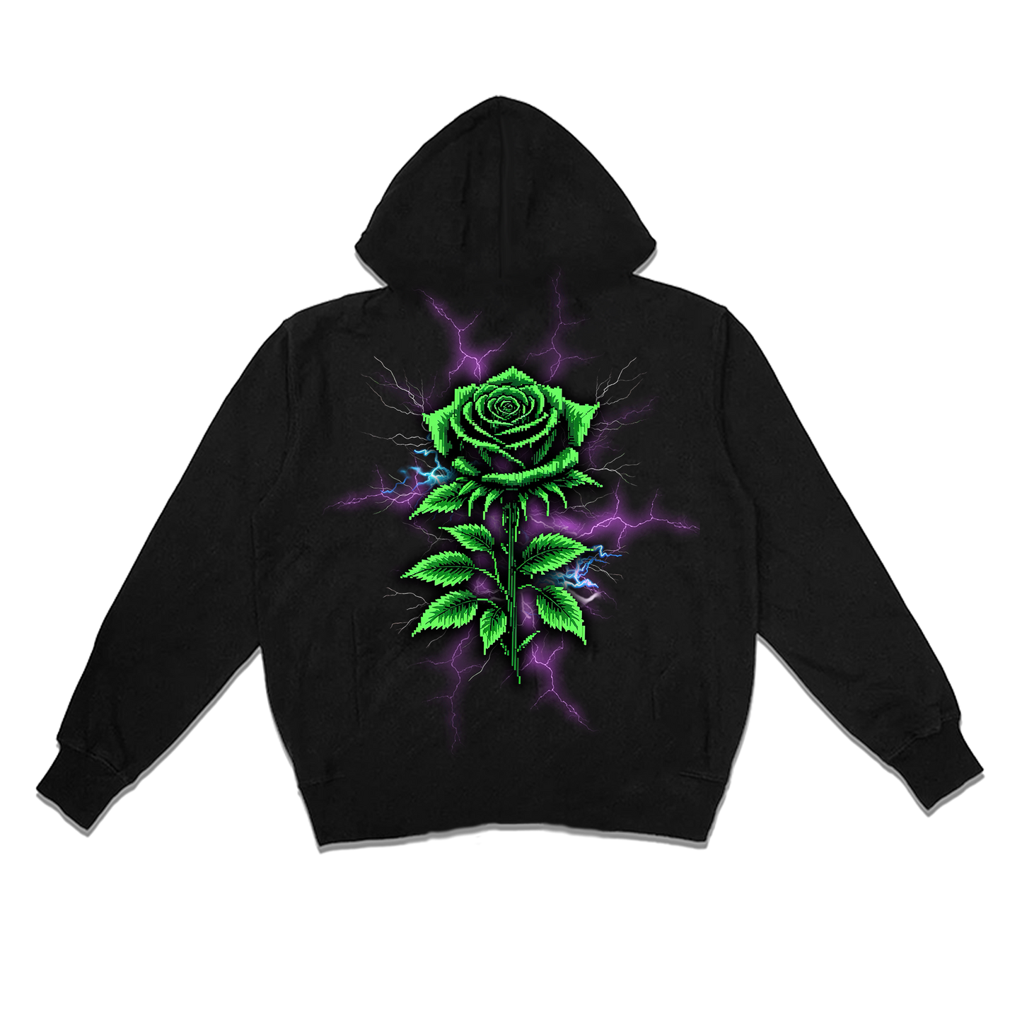 "8bit Rose" HOODIE