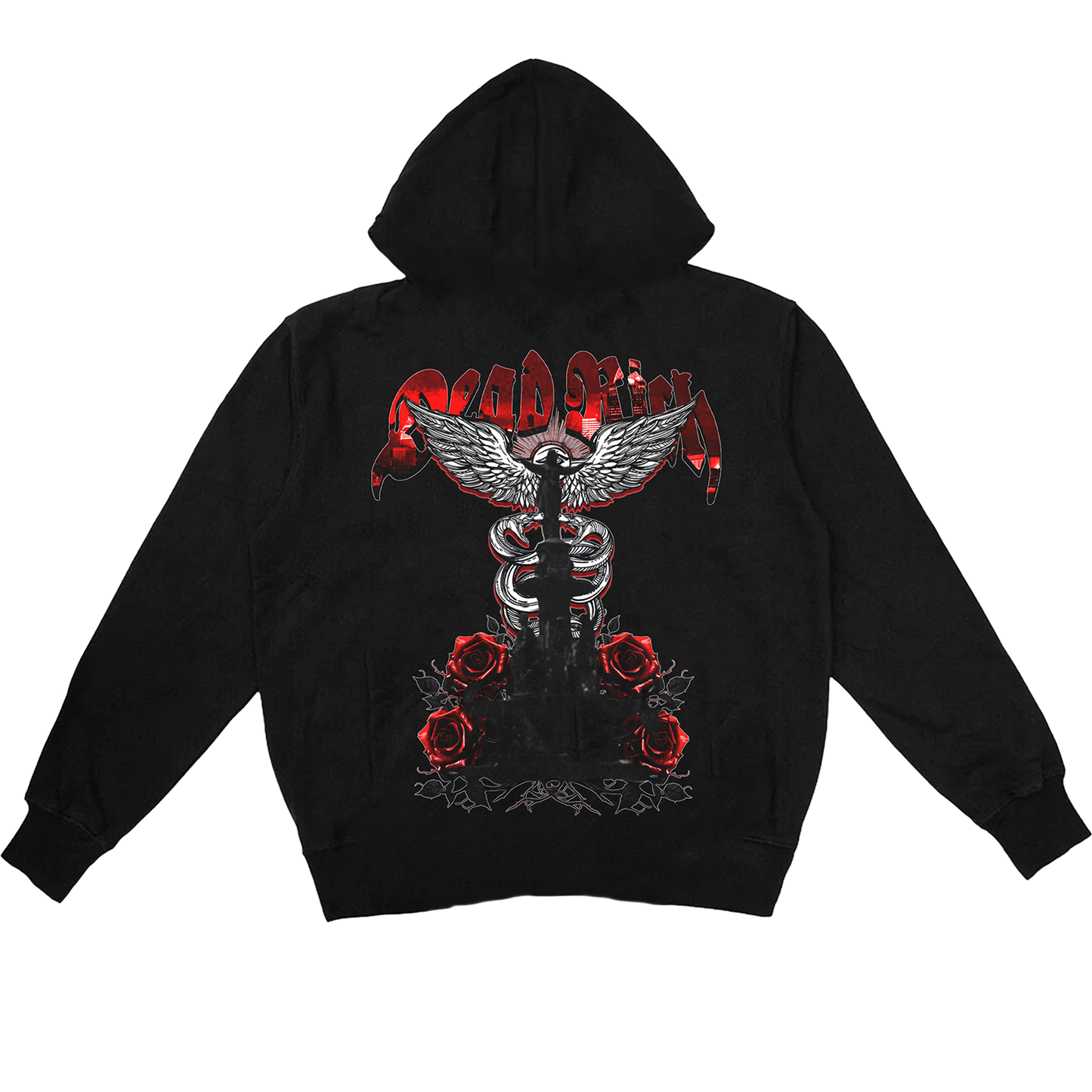 "Cincinnatus" Garment Dye Double Zipper Hoodie