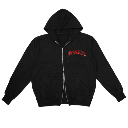 "Cincinnatus" Garment Dye Double Zipper Hoodie