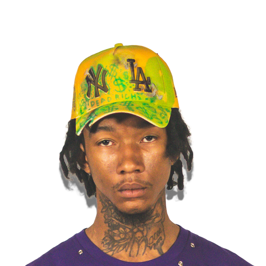 "Toxic Thoughts"  Distressed Hat