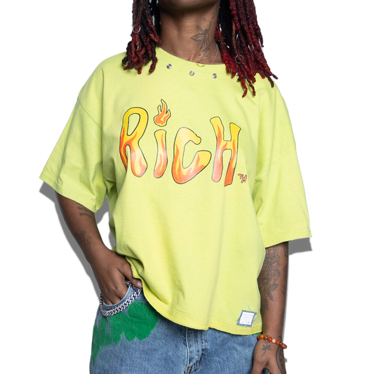 "LymeRIch" Cropped T-Shirt